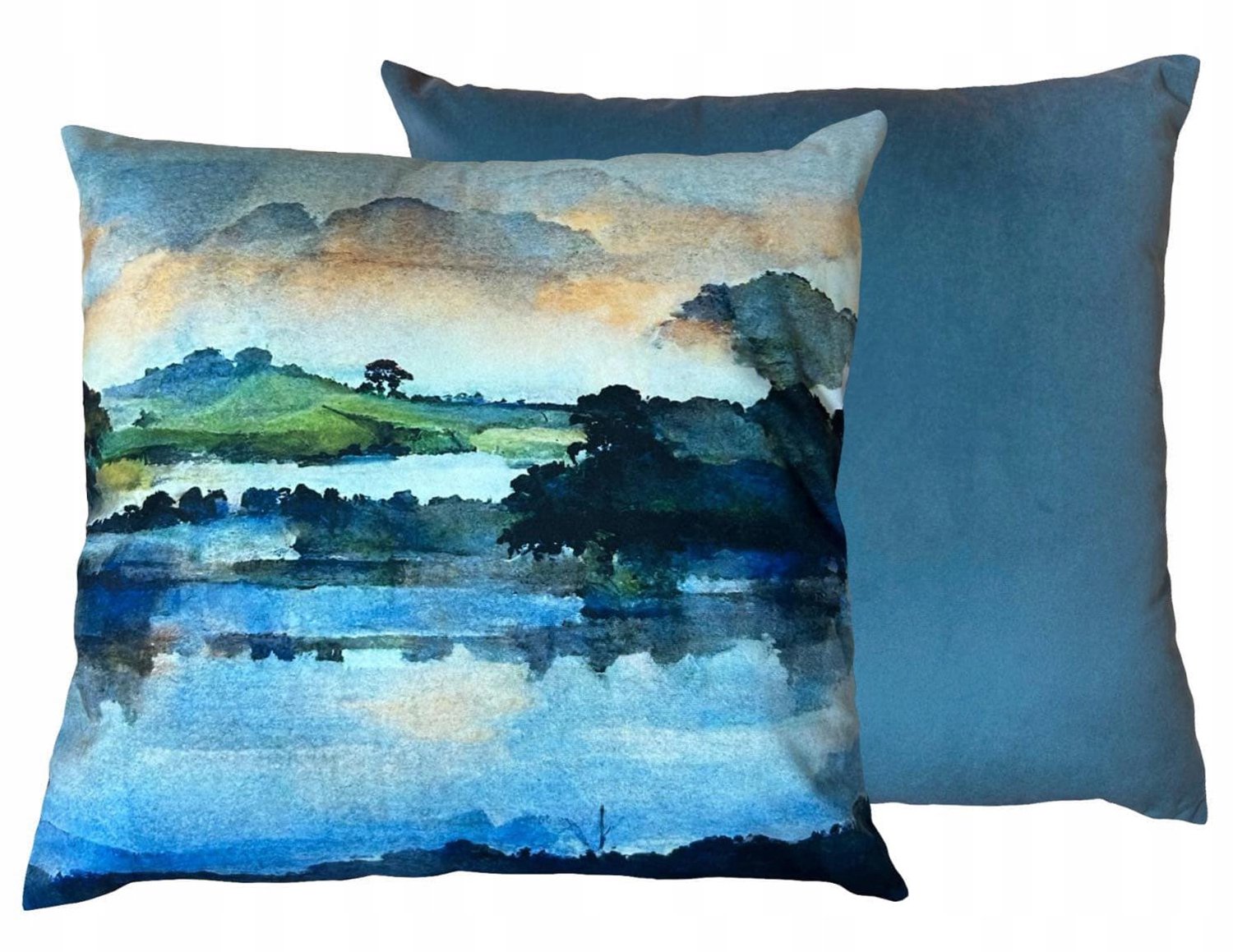 Decoratieve Kussenhoes 45x45 cm - Zacht Velours met Lentepatronen