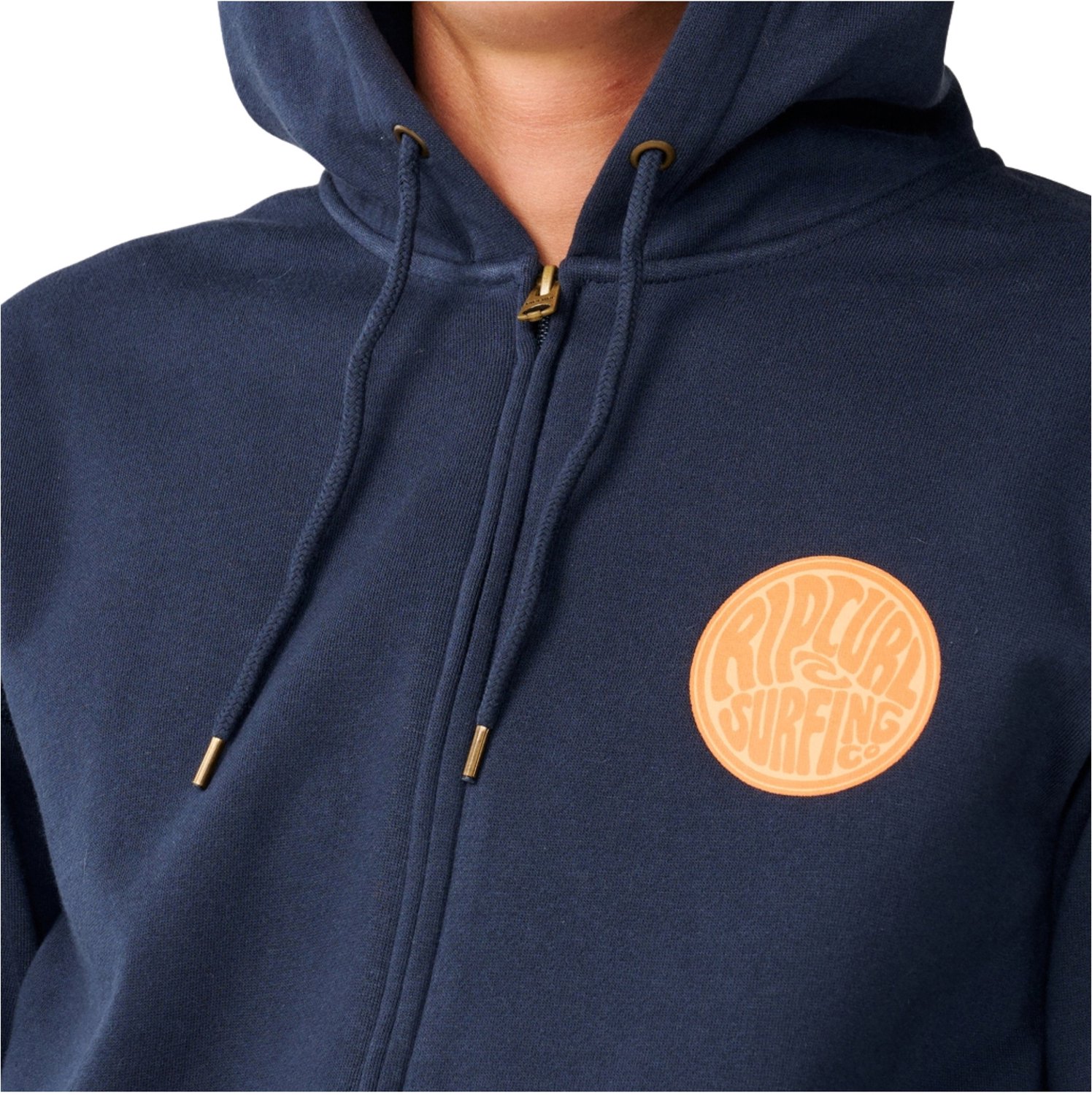 2026 Rip Curl Heren Stroomlijn Rits Door Fleece Dark Blauw