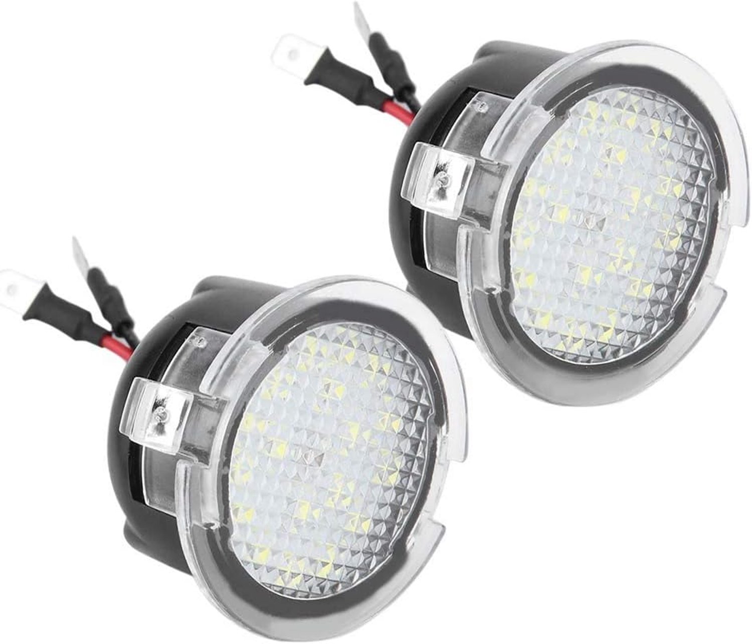 Mingzhe Spiegelplafondpaar, Rechts en Links Auto-achteraanzicht met 18 LED 1,8 W Enkel voor, Edge, Taubus