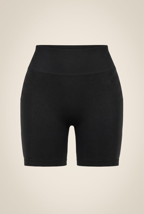 Gorilla Wear Florence Seamless Contour Shorts - Sportbroek - Zwart - L — afbeelding 3