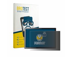 BROTECT - privacy screenprotector voor Byybuo A10 - Folie Beschermfolie Blauwlichtfilter