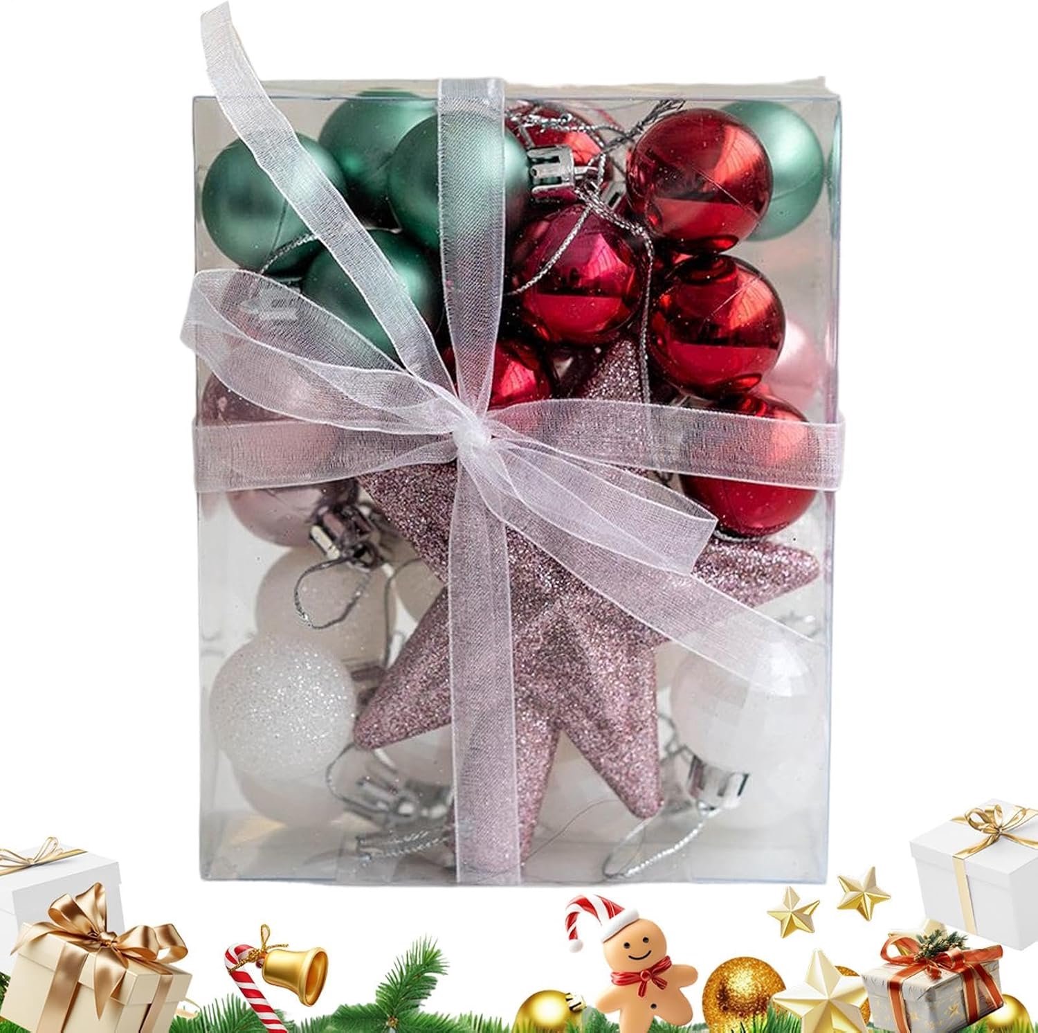 Kerstballen Winter Seizoensdecoratie