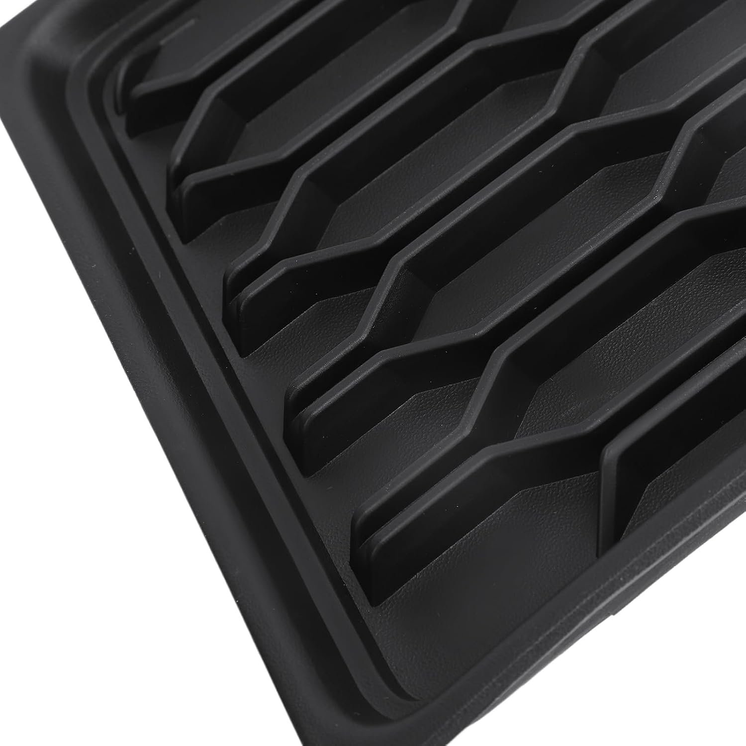 Zwarte ABS-mistlampafdekking die de Mistlamprand van de Voorbumper Verbetert voor Journey 2011-2020 (Linker OE: 68079853AB)