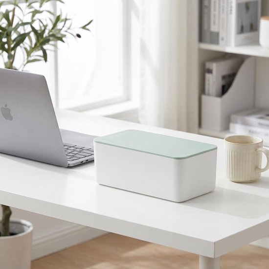 2 Stuks Delige Waterdichte Wet Wipes Opbergbox met Afsluitbaar Capaciteit Tissue Houder voor Babydoekjes Schoonmaakdoekjes Compact Lekvrij voor Kantoor Keuken Badkamer — afbeelding 3