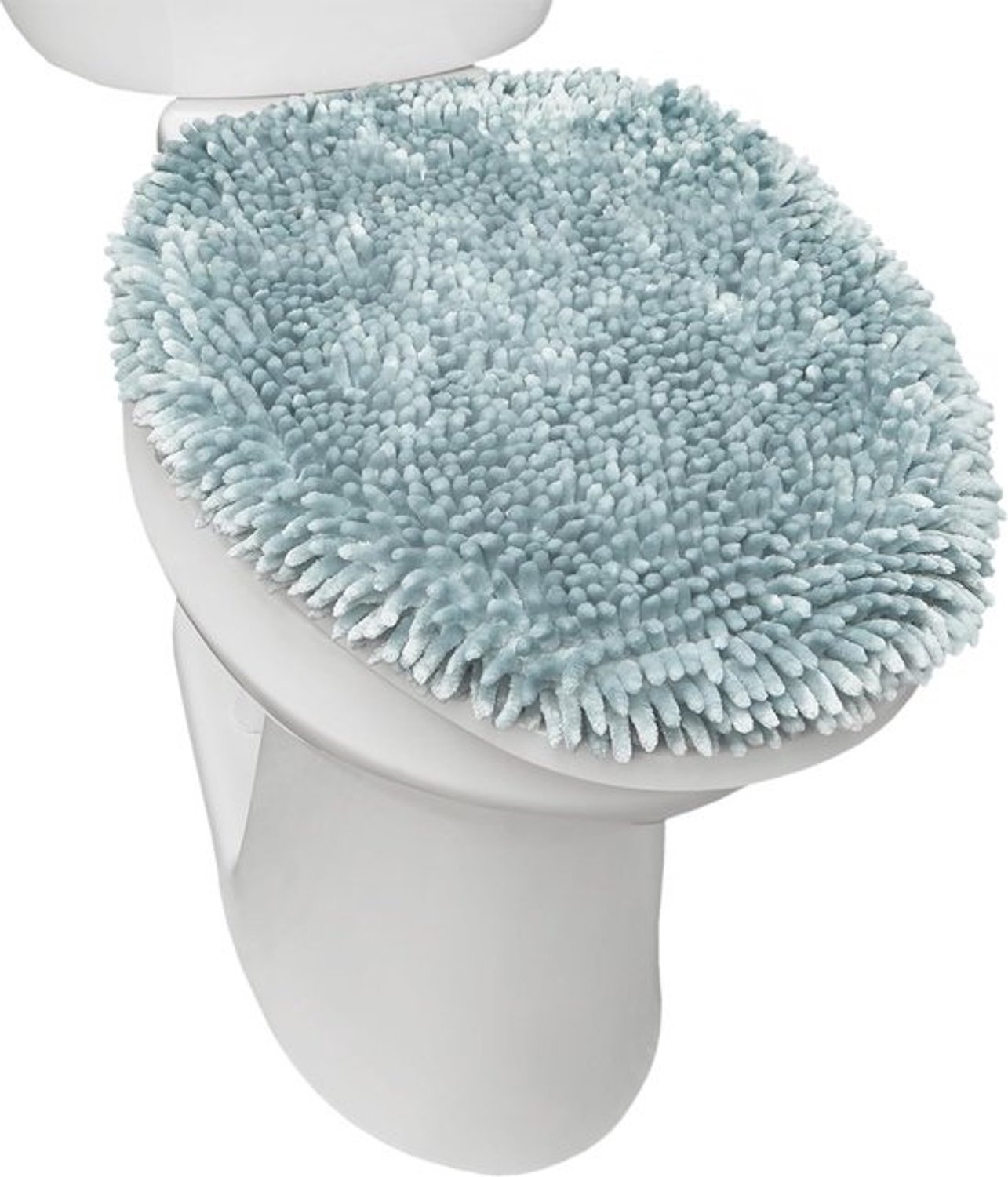 Luxe badkamer toiletbrilhoes - Zacht chenille kleed - Geschikt voor standaardtoiletten