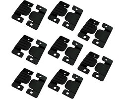 LIKERAINY Sectionele bankconnectoren, kunststof bankclips, bankverbinding, in elkaar grijpende meubelconnector met - ShopVlot