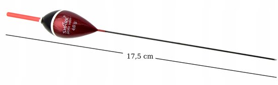 SHARK Balsa Dobber 4,0g / 17,5cm met Glow Stick Houder — afbeelding 2