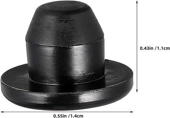 36 stuks olievuldoppen voor vloerkrikken, rubberen hydraulische vuldoppen, universele accessoires voor vloerkrikken voor het vullen van het oliereservoir — afbeelding 5