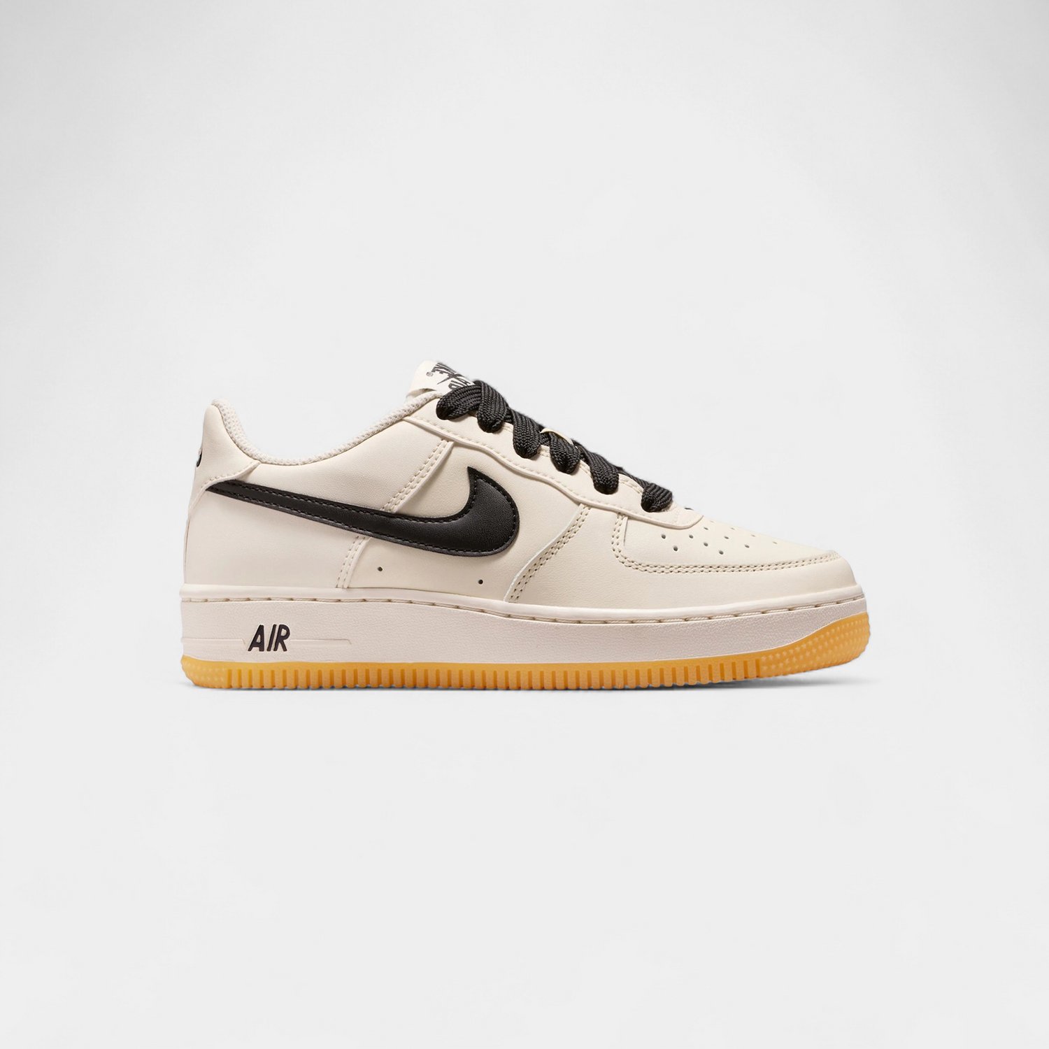 Nike Air Force 1 Low LV8 Soft Pearl Gum Zwart