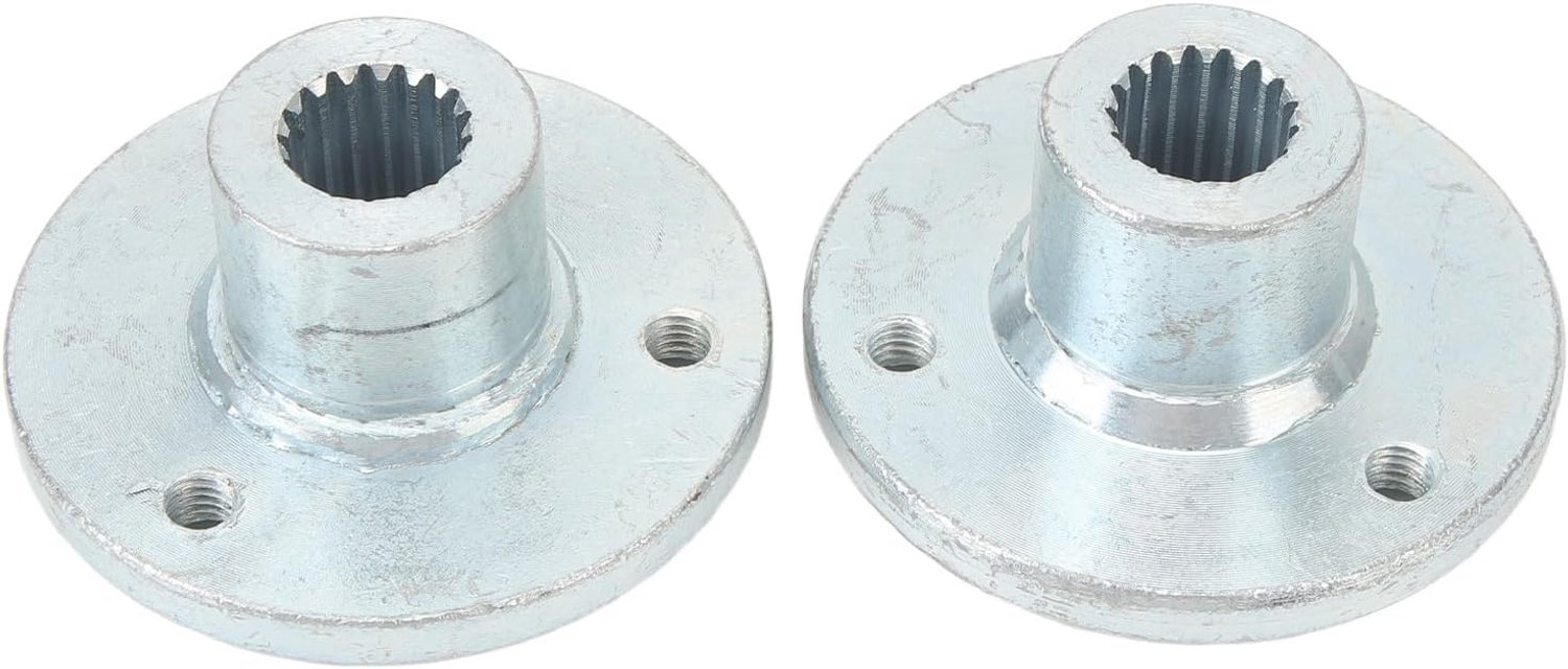 Paar 17T 3 Stud Achterwielnaaf, Achteraswielnaaf van Gelegeerd Staal voor Quad ATV Go Kart met 5 Inch Banden
