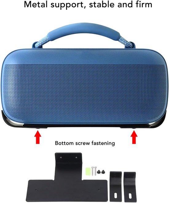 lyrlody Bluetooth-luidspreker Wandmontagebeugels Metalen Wandmontagebeugelset Verdikte Ondersteuning met Schroeven Ruimtebesparende Geluidsdekking voor Thuiskantoor Luidsprekeropstelling — afbeelding 3