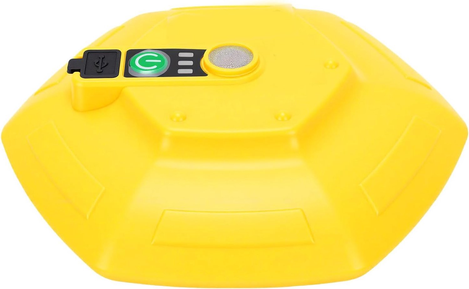 Goshyda 2000 MAh Drijvende Oplaadbare Aas-emmerbeluchter, Draagbare Levend Aas-beluchter, Waterbestendig, Stille Zuurstofpomp, Bubbler voor Bootvissen, Kustvissen, Kajakken, Aquarium