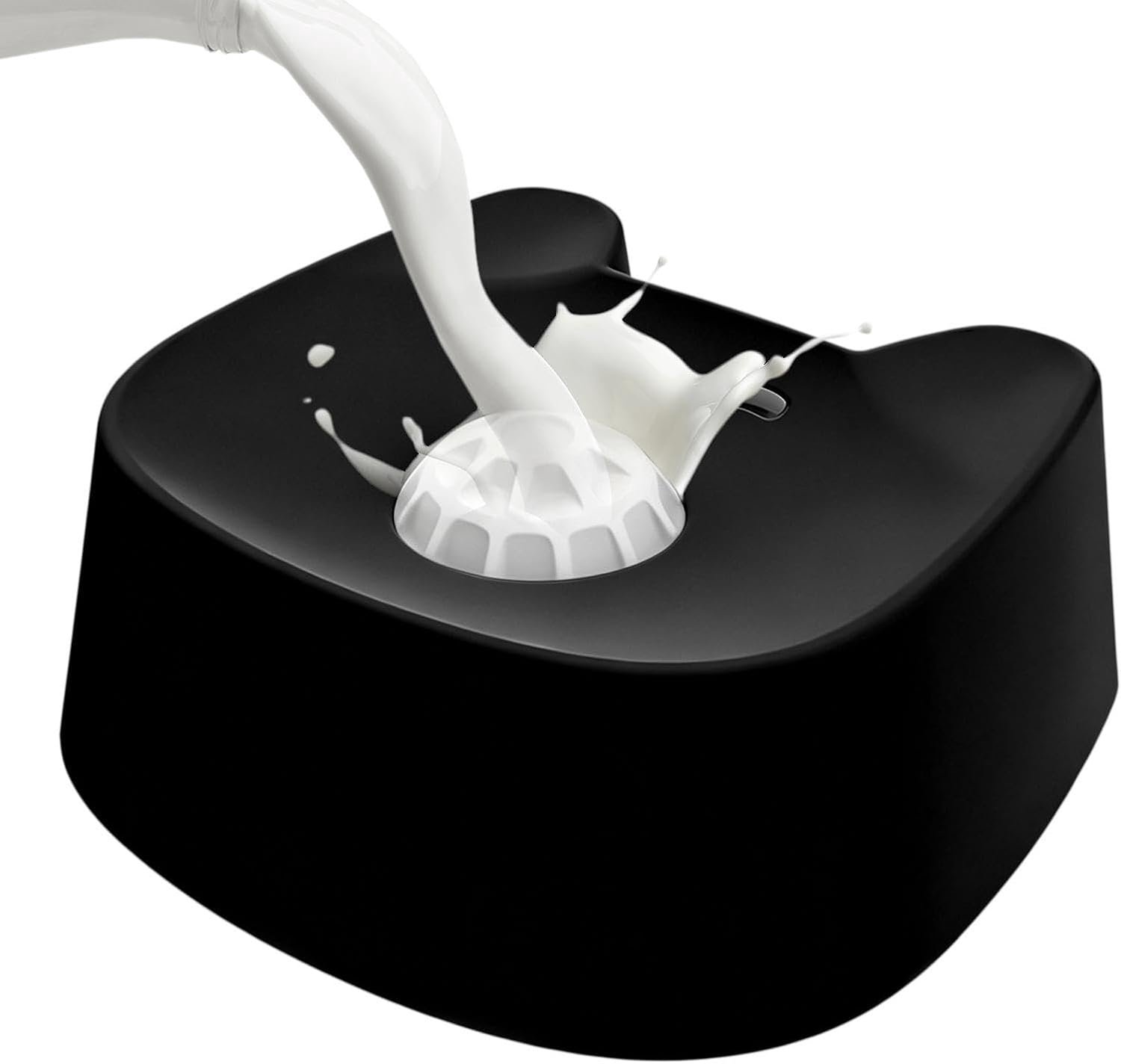 Likbak met bal | Interactieve langzame dispenser, antislip likbal voor honden, voor alle maten, honden en katten, voedsel, water, onderwijs, mentale stimulatie, snelheid