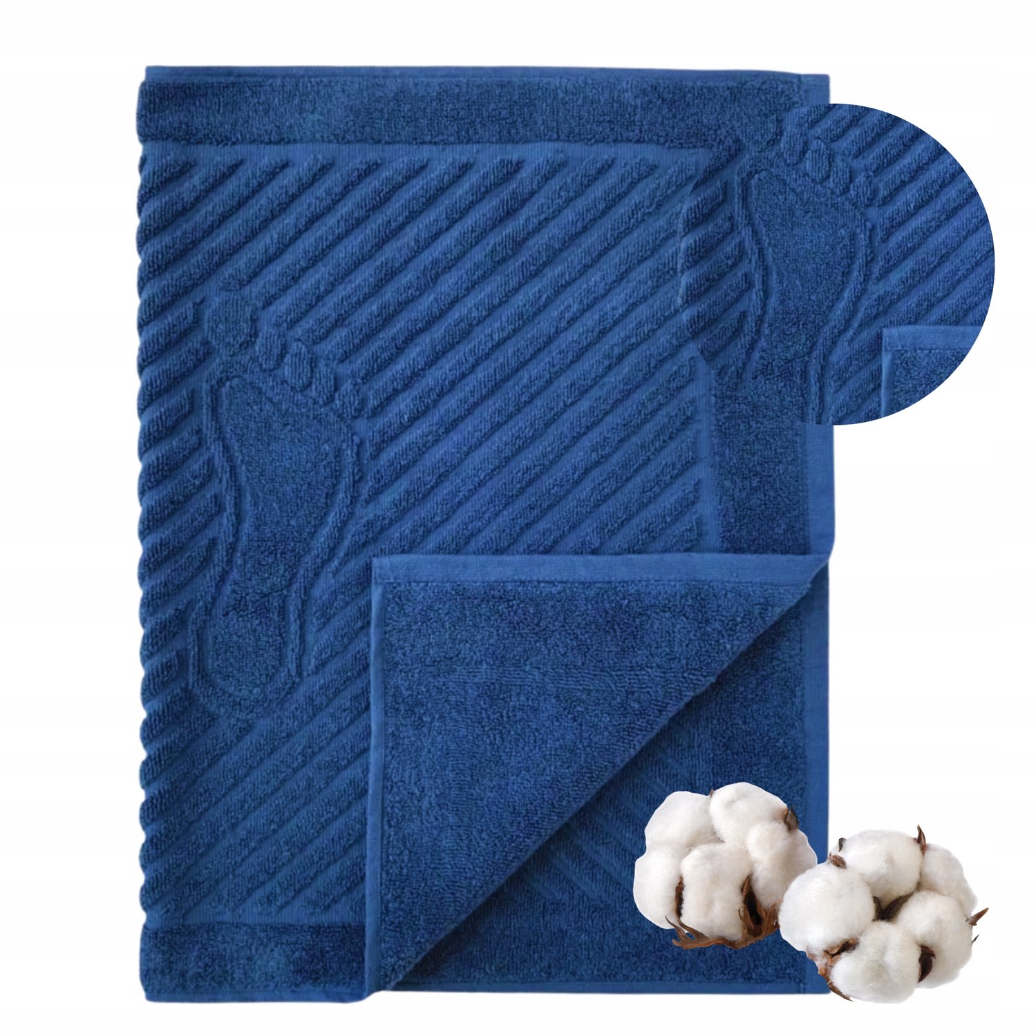 Luxe Katoenen Badmat 50x70 cm - Hotelkwaliteit, Zeer Absorberend