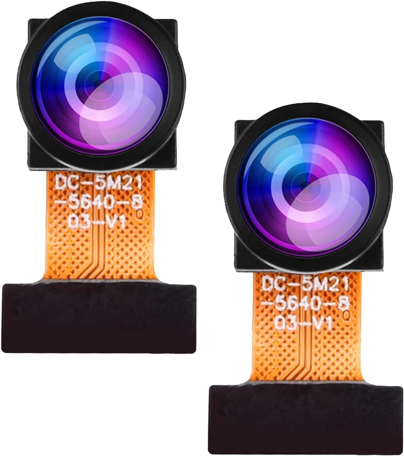 diymore 2 Pcs OV5640 Camera Module, 5 MP, 160° Wide Angle, DVP Camera for ESP32 STM32 K210, OV5640 Camera Module - ShopVlot
