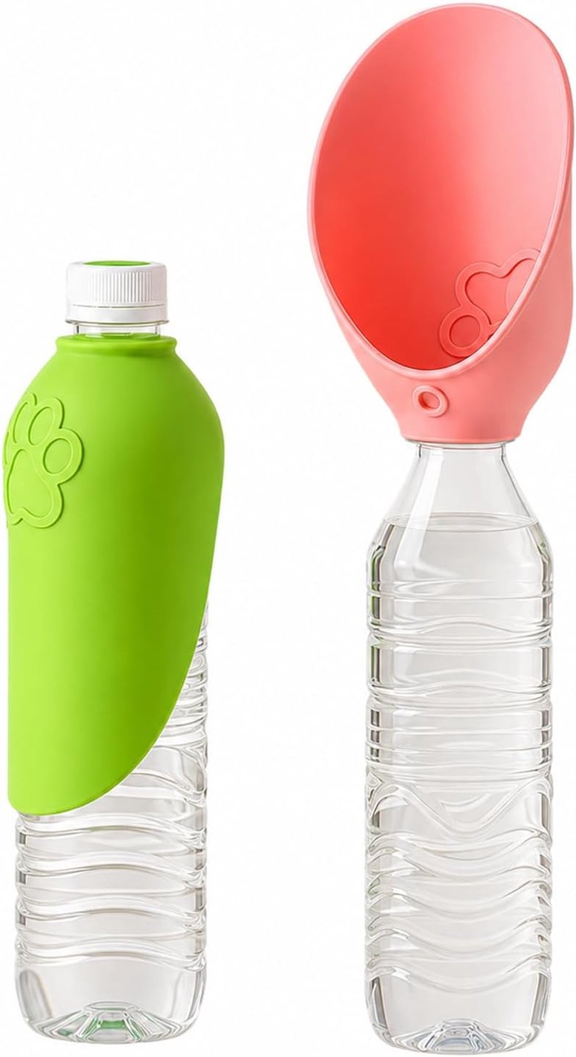 Hondenbak siliconen - lekvrij - compact ontwerp - praktische waterdispenser voor onderweg - ShopVlot