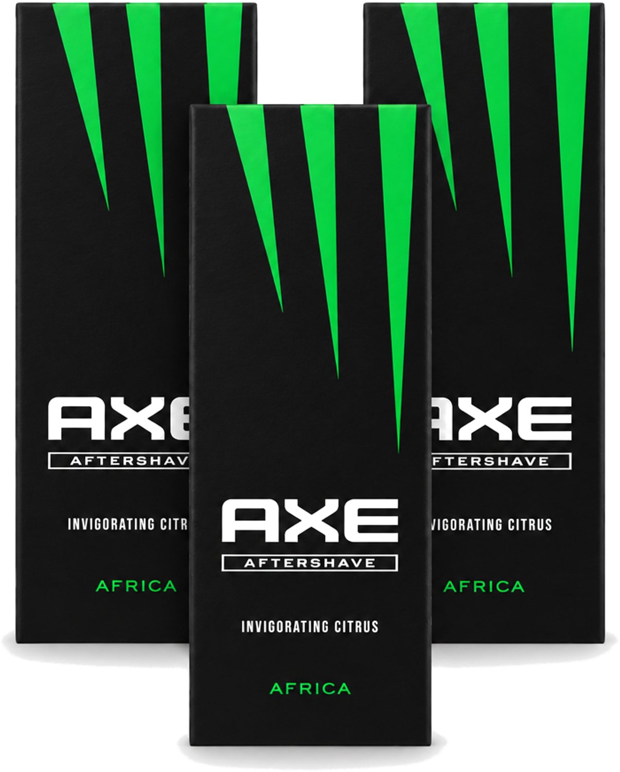 3 x Axe – Aftershave – Africa – 100 ml - Voordeelverpakking - 3 stuks
