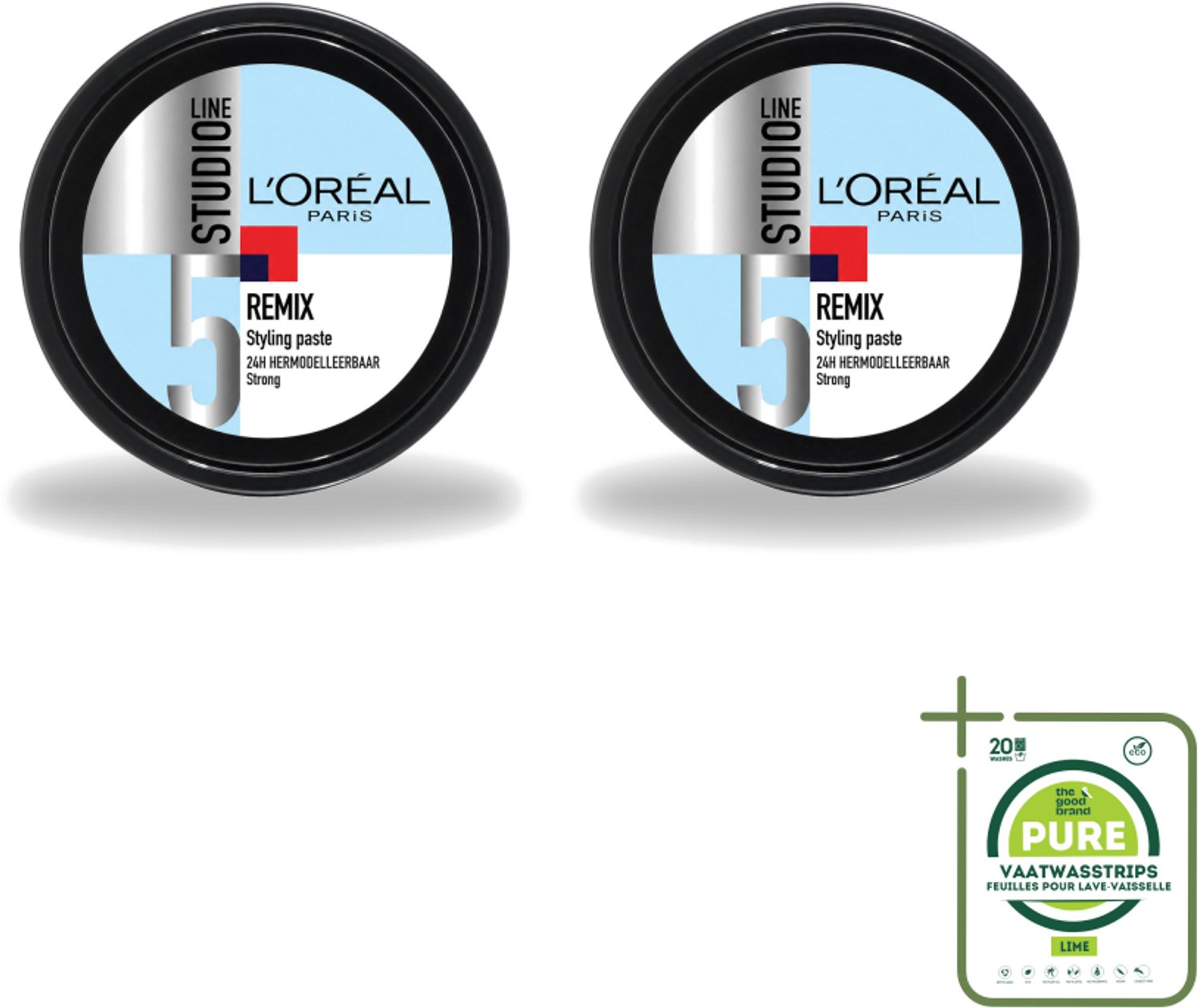 2 x L'Oréal Paris - Studio Line Remix - Wax - Sterke Fixatie - 150 ml - Grootverpakking - Haarkleur - Haartekstuur - Haartekstuur - Haartekstuur - Haartekstuur