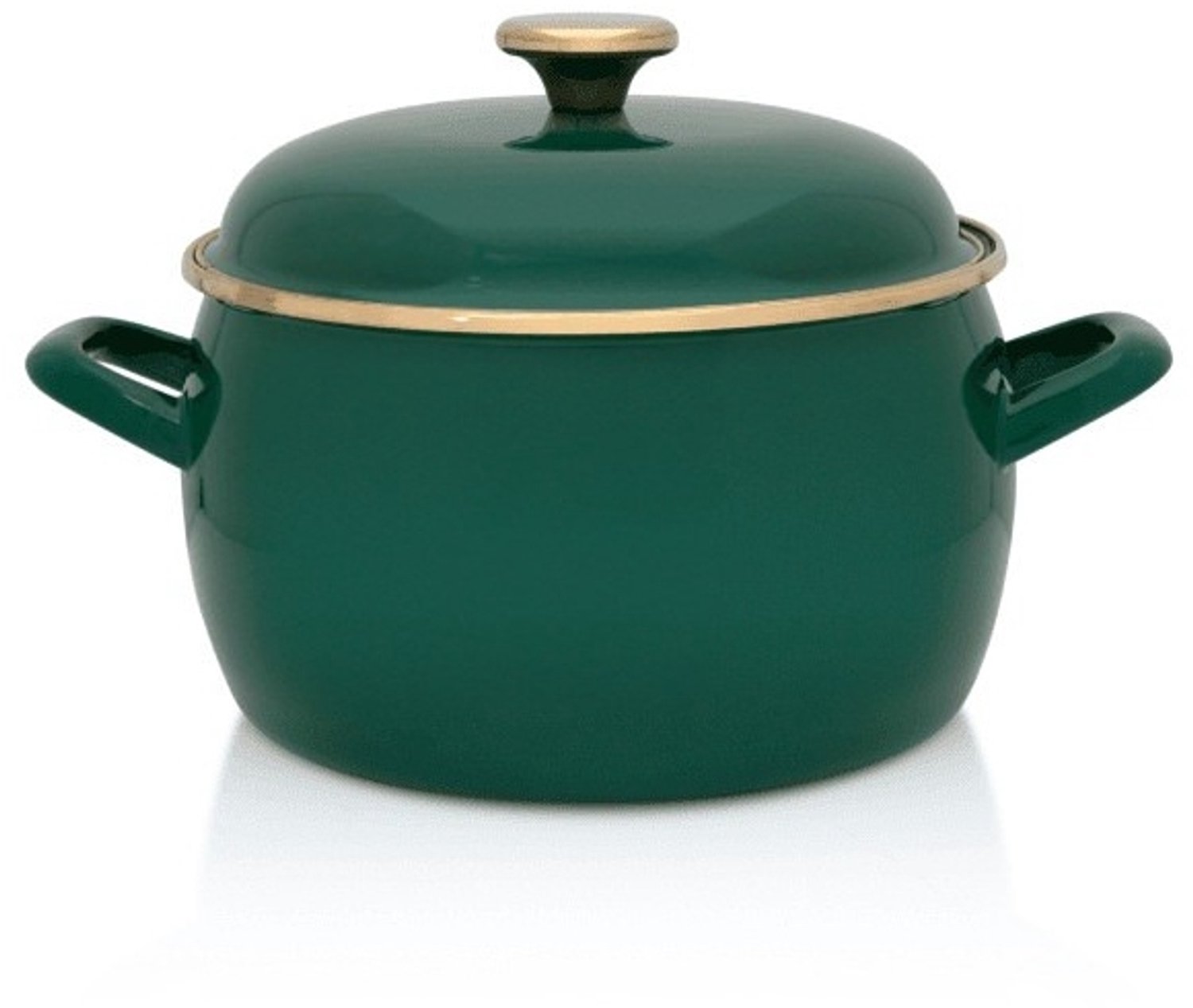 Emmeren Pan Dark Green 22 cm 5.4L - Stijlvol en Functioneel