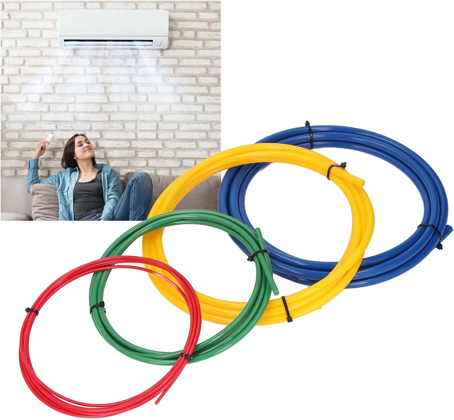 AC Koperen Pijpenbuigerset 4 Stuks, 1/4in 3/8in 1/2in 5/8in, 13ft PE
