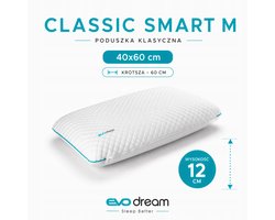 EvoDream Classic Smart M Ergonomische Neksteun Kussen 40x60x12cm