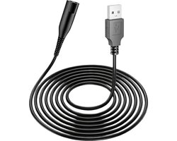 Vervangende USB Oplaadkabel 12V voor Braun Elektrisch Scheerapparaat Serie 1/2/3/5/6/7/8/9, 3000S, 301S, 3040S, 390CC, 5190CC, 5790, 790CC, 760CC, 7865CC, 7893s