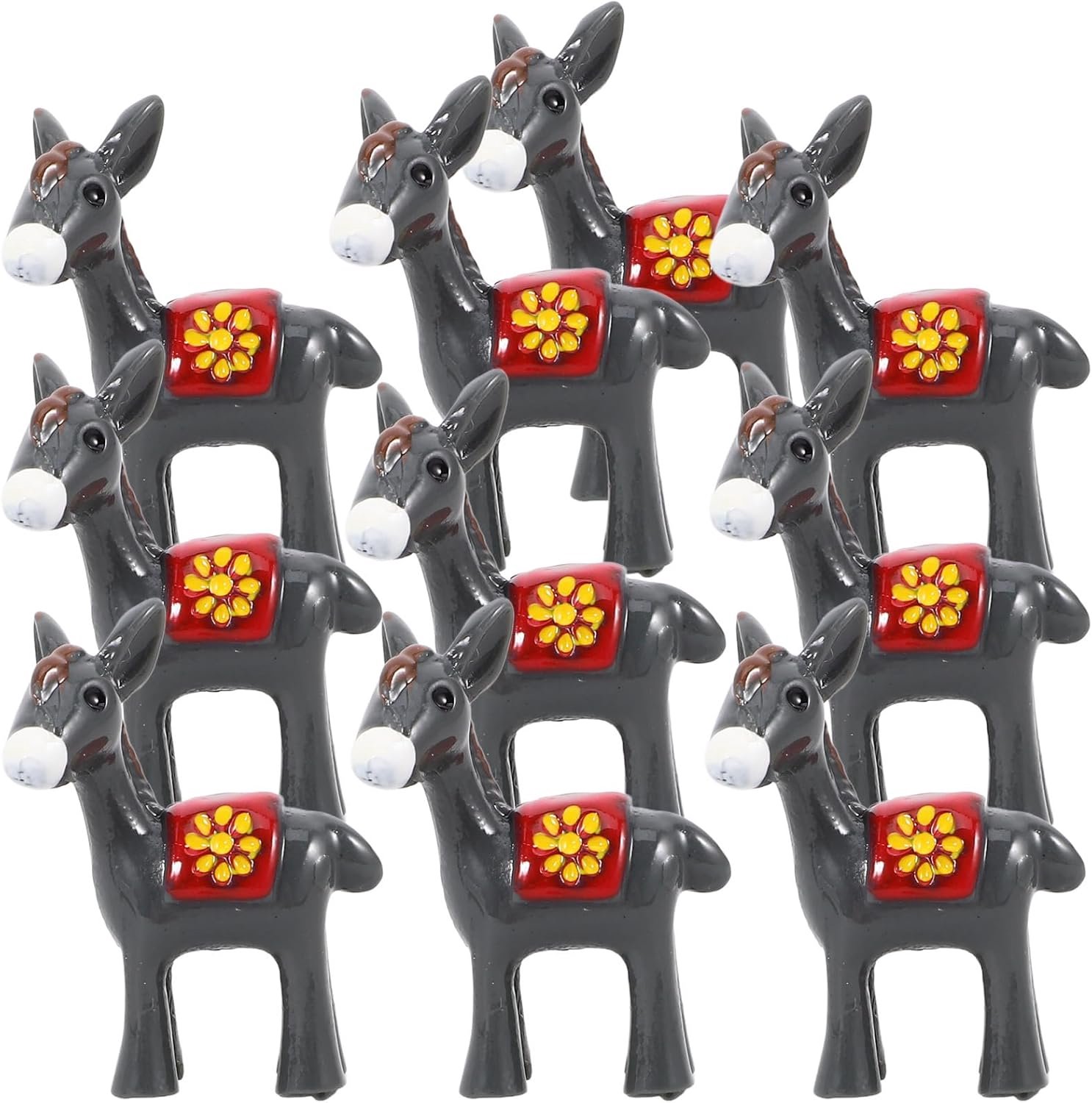 Miniatuurfiguren 30pcs - Houten monster jager - Resin diertjes - Perfect voor terrarium decoratie - ShopVlot