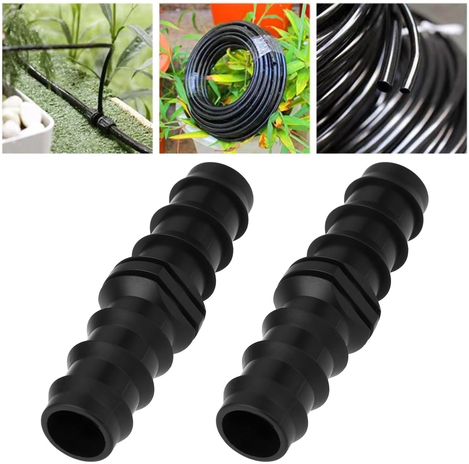 The Lord of the Tools 4 Stks 20mm Rechte Joiner PE Pijp Rechte Connector voor Luchtslang 78mm