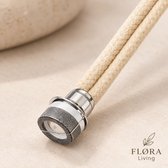 FLØRA Living Geurbrander Lont met Steen – 12 mm – 10 cm Lont – Navulling voor Geurbranders