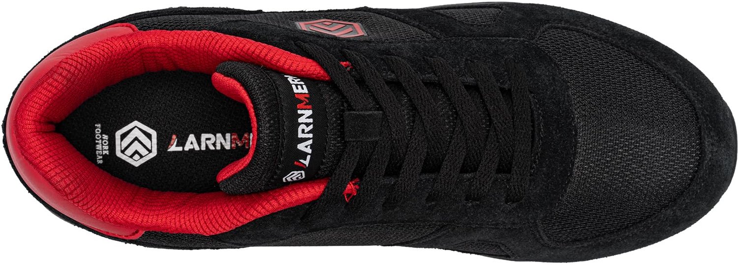 Veiligheidsschoenen Heren Werksschoenen Licht Stalen Neus Schoenen S1 Antistatisch Ademend Sportief - ShopVlot