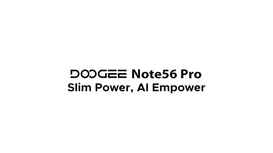 DOOGEE Note 56 Pro - Smartphone - 32GB RAM + 128GB ROM(2TB/TF) - Gemini AI - Android 16 - 6150mAh - 6,56 inch HD + 90Hz - 4G Dual SIM - Gemini AI - OTG - NFC - Face ID - GPS - Wit