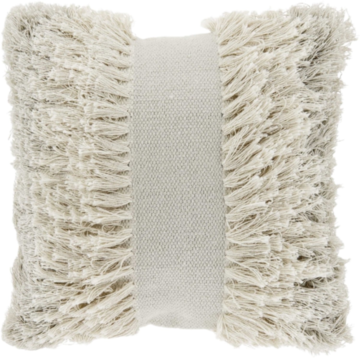 Unique Living kussen Ziggy dove white 45 x 45 cm