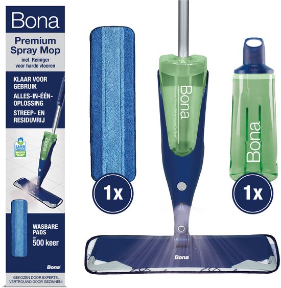 Bona Premium Spray Mop voor harde vloeren
