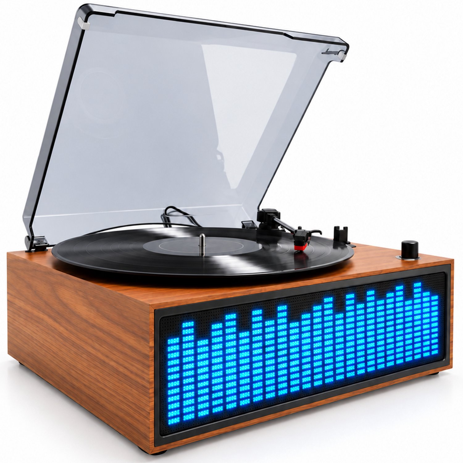 Denver Platenspeler - Ingebouwde speakers - Lichteffecten - Auto stop - Bluetooth - RCA output - Keramische naald - VBS271