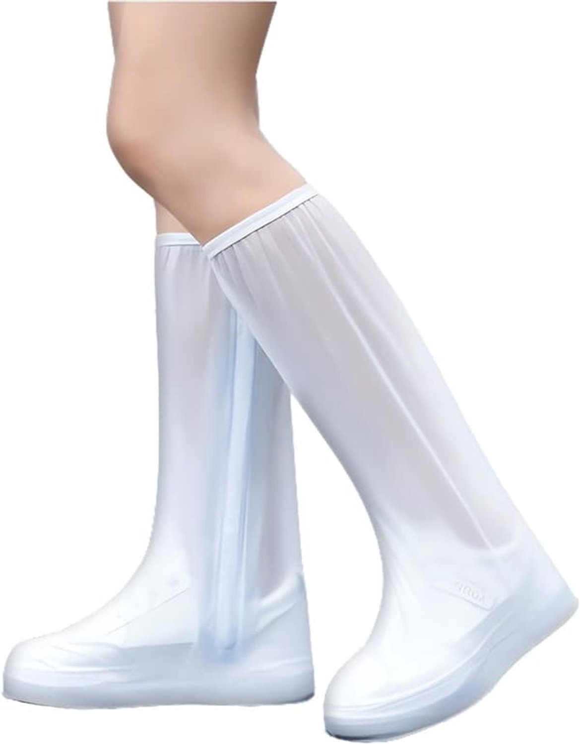 Waterdichte wandelschoenen, waterdichte regenlaarzen met rits, antislip waterdichte laarzen, unisex regenlaarzen, maat L [38-39]
