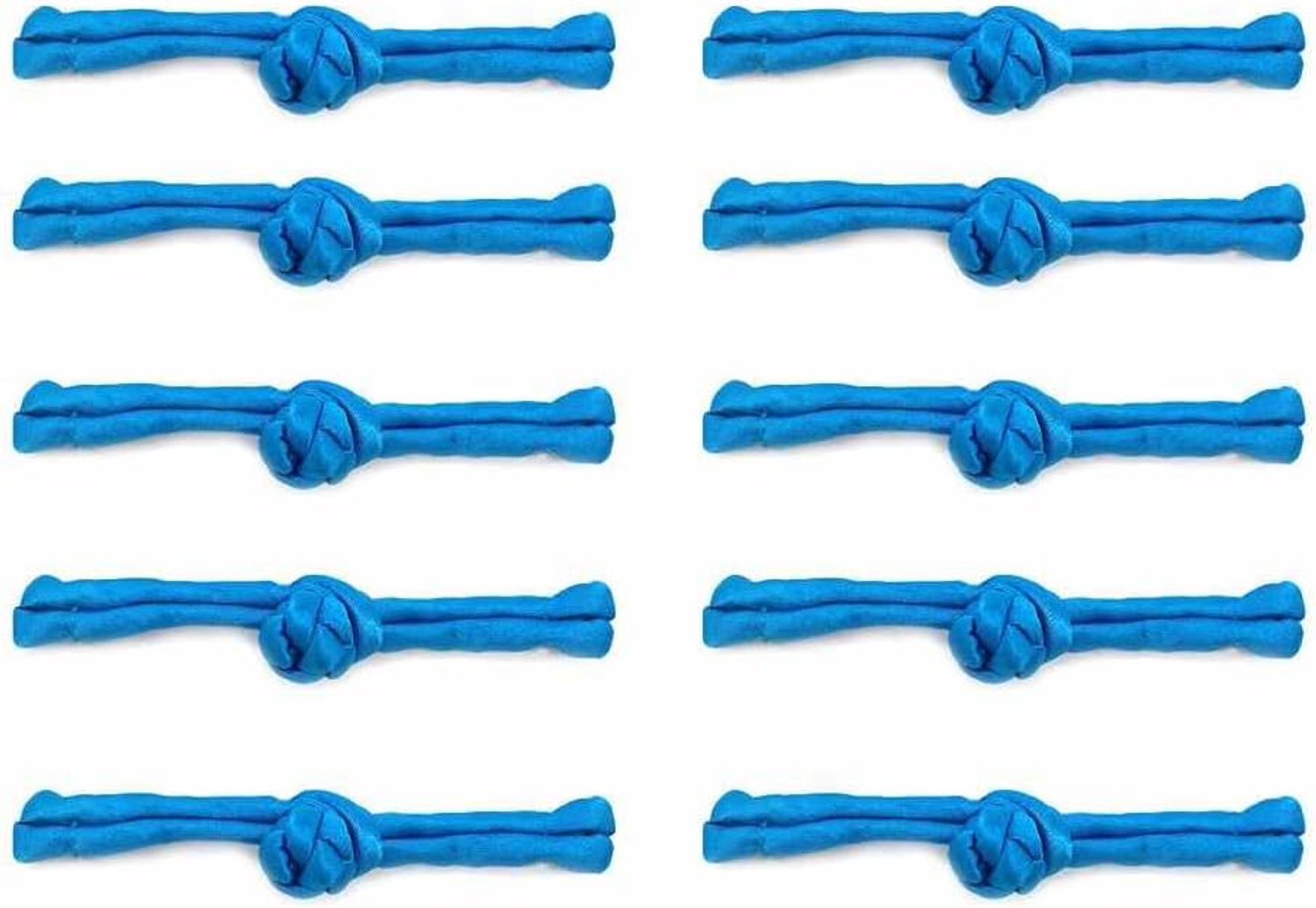 10 paar Chinese knopen, handgemaakte sluitknopen, kikkerknopen om te naaien, gespknopen, traditionele cheongsam, tang, taiji-pak, knoop voor Chinese kleding, zeeblauw