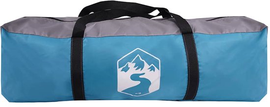 vidaXL - Tunneltent - 5-persoons - waterdicht - blauw van Vidaxl — afbeelding 2