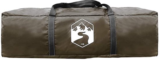 vidaXL Koepeltent - 6-persoons - Waterdicht - Bruin Koepeltent - Familietent - Campingtent - Tent 6 Persoons - Waterdichte Tent van Vidaxl — afbeelding 2