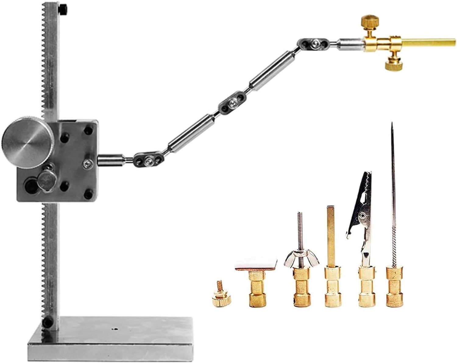 Armature Rigging System, stop motion animatie schietbeugel, 25 cm armlengte en 26 cm hoge hefbeugel, voor figuren, kleifiguren, model