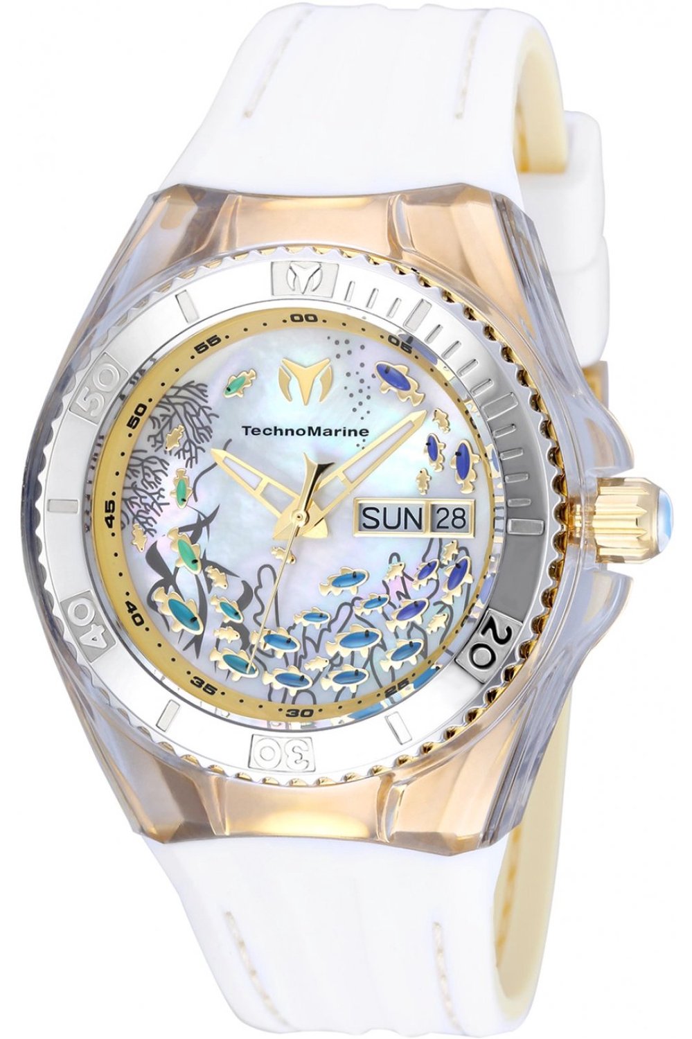 TechnoMarine Cruise TM-115117 Dames Quartz Horloge - 40 mm