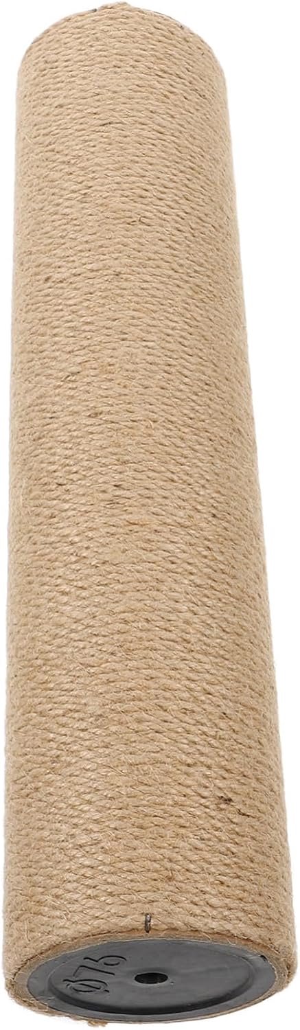Natuurlijke Jute Krabpaal Vervanging met Verhoogde Wrijving Krasbestendig Krabpaalaccessoire voor Binnenkatten Duurzaam Kattenmeubilair voor Spel Ontspanning