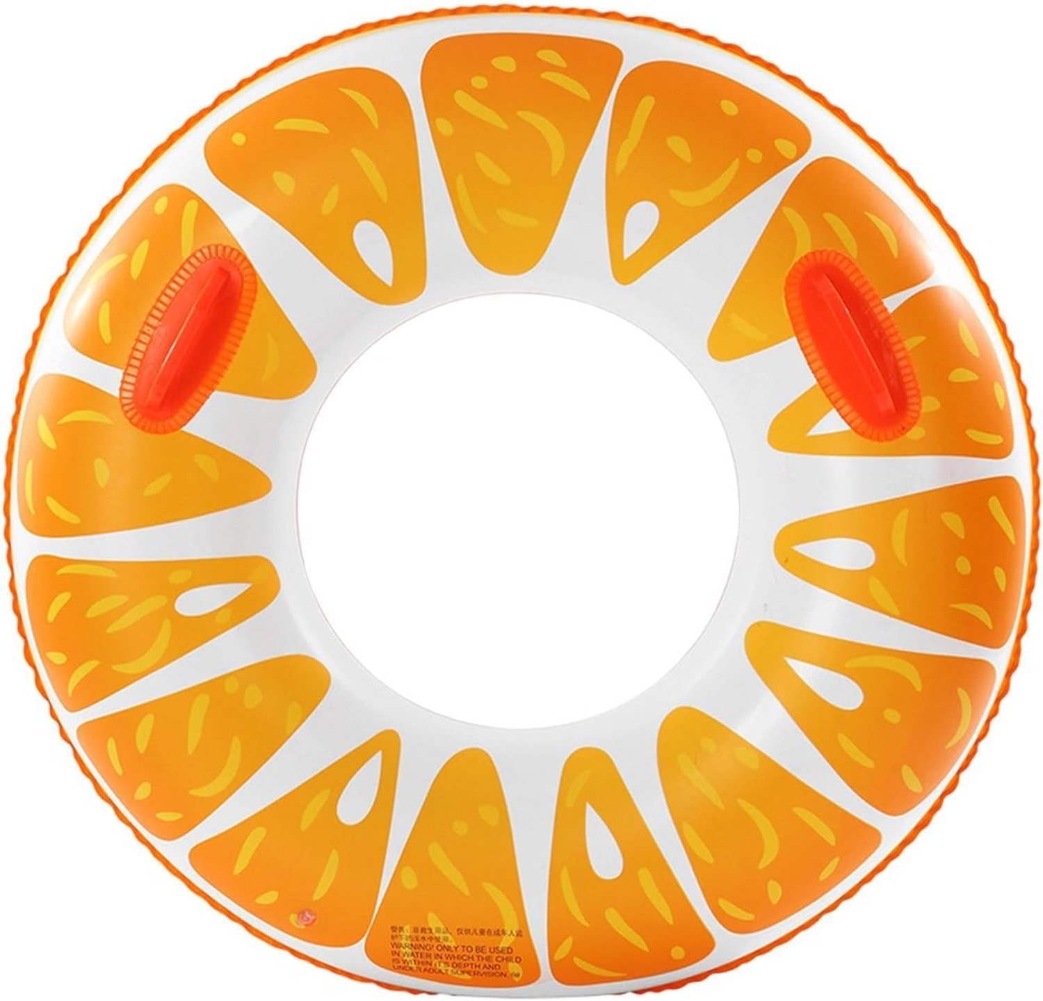Zwembad zwemband lekvrij sinaasappelfruit pvc waterspeelgoed