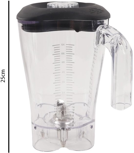 Blenderkan - 64 oz - Vaatwasserbestendig — afbeelding 4