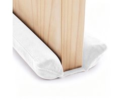 Tochtstrip - Wit - Tochtstopper voor deuren - Dubbelzijdig - Aanpasbaar - Isolatie strip - 90 cm
