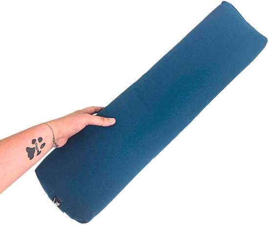Om Namaste Pranayama bolster petrol - Yogabolster van Om Namaste — afbeelding 2