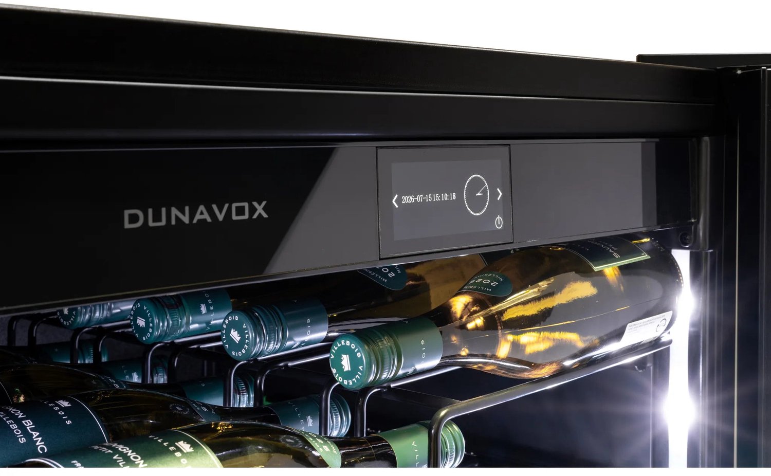 Dunavox Sera-143 Vrijstaande Wijnkoelkast DX-143.468SS 143 flessen, RVS – foto 8