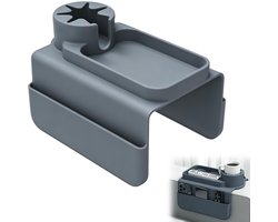 Dienblad voor bank - Antislip - Opvouwbaar - Grijs