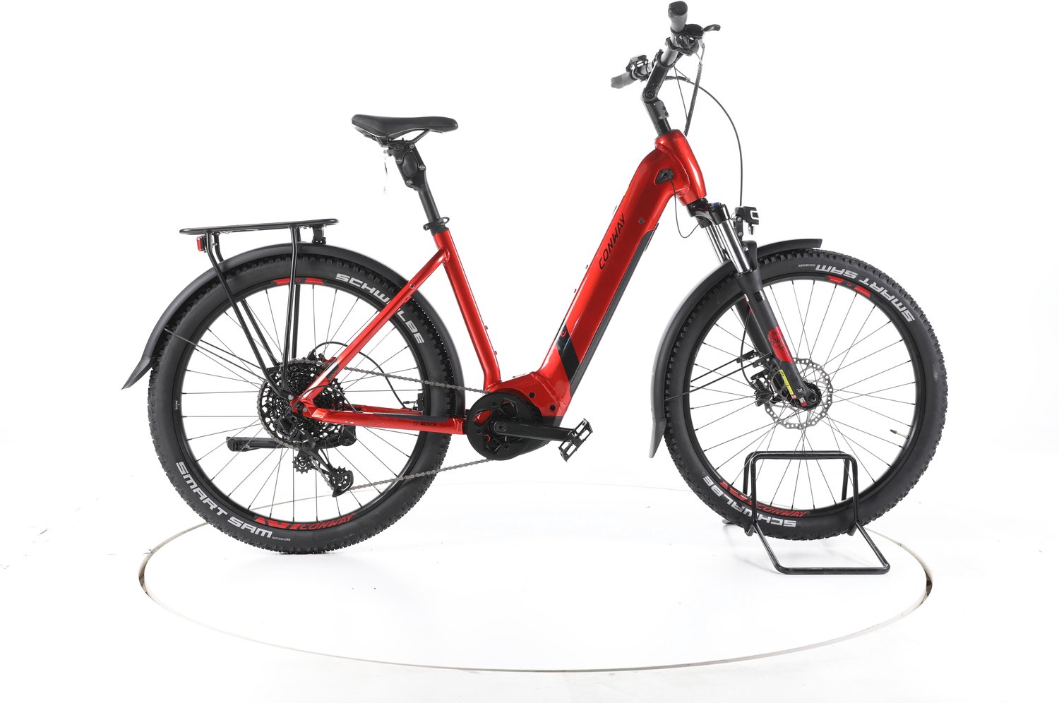 Conway Cairon C 3.0 Elektrische trekkingfiets Bosch Accu 625Wh 27 5 2023 rood