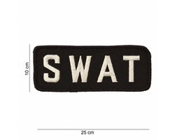 Embleem stof SWAT groot