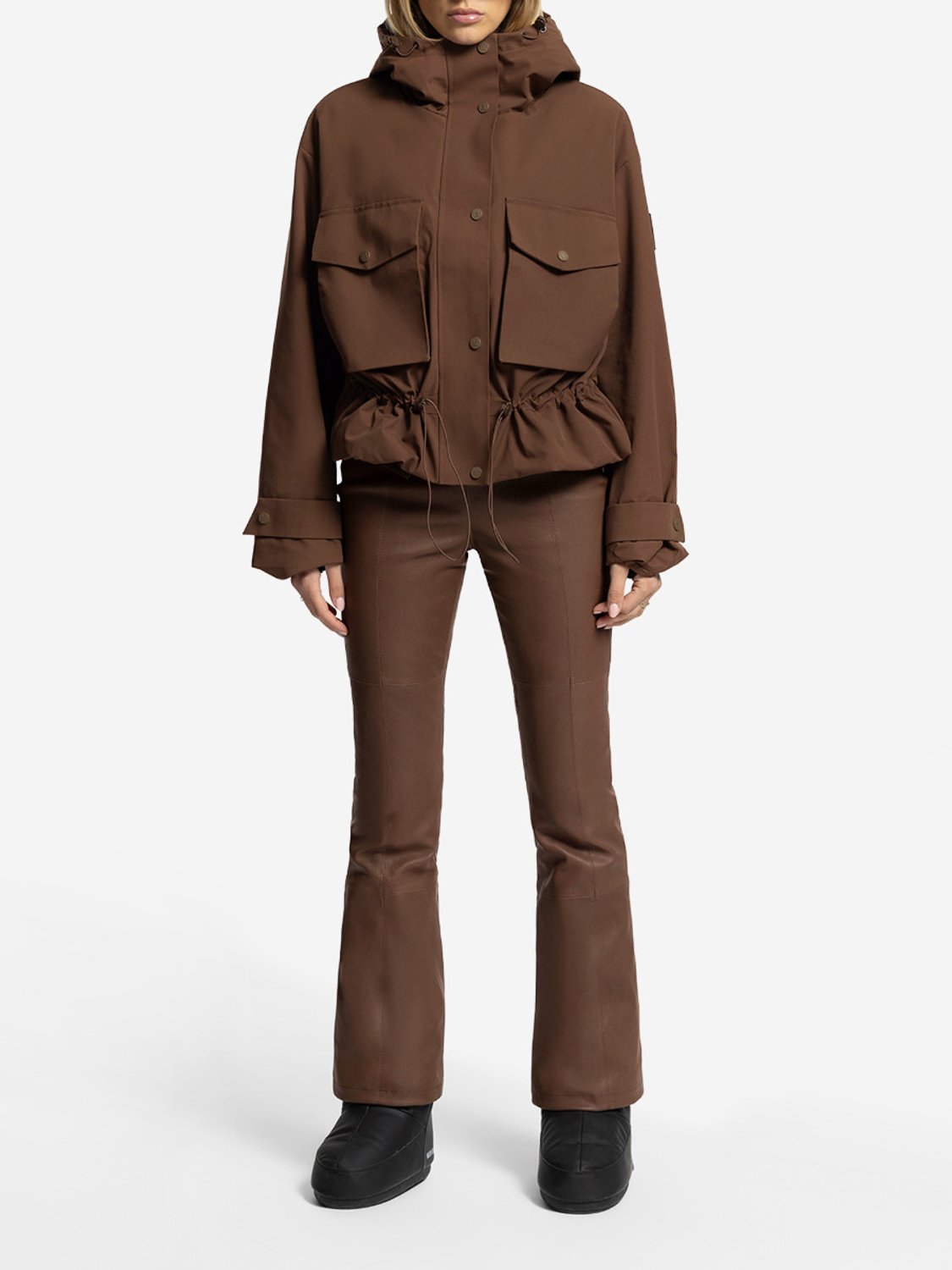 NIKKIE UVIRA Jacket Hot Cacao Bruin